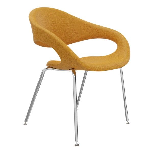 fm Büromöbel Besuchersessel »ELAN« orange, 45.5 cm Image