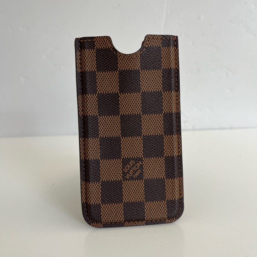 Louis Vuitton Cell Phones & Accessories | Auth Vtg Louis Vuitton Cell Phone Case | Color: Brown | Size: Os