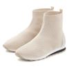 Sneaker VIVANCE, Damen, Gr. 43, beige, Obermaterial: 100% Textilmaterial. Futter: 100% Textilmaterial. Decksohle: 100% Textilmaterial. Laufsohle: 100% Synthetik, unifarben, Strukturmuster, casual, Schuhe Sockboots, aus elastischem Material, zum...