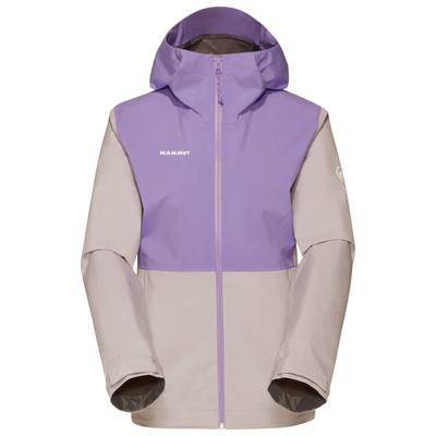 Mammut - Women's Linard Light Hardshell Hooded Jacket - Regenjacke Gr XL lila/grau Image