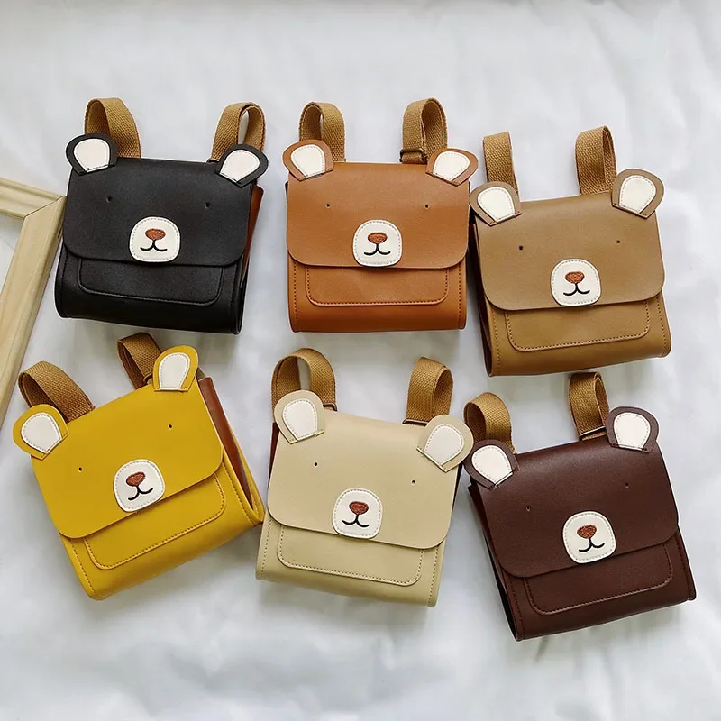 Sac à dos ours personnalisé pour tout-petits, sac d'école mignon pour enfants, sac à bandoulière animal mignon, sac à dos pour bébé fille et garçon, accessoire pour enfants