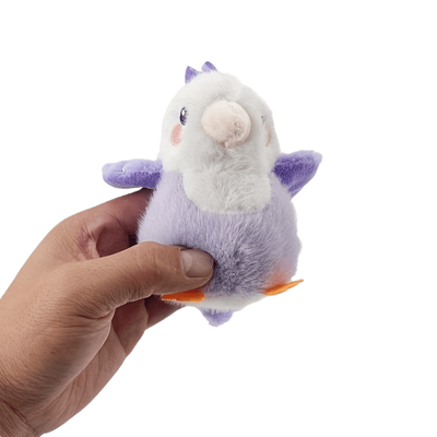 TEMU 1pc Of Parrot Chick Plush Toy, As An Animal, Interactive Dog Toy, Multiple Colors , No Batteries Required.