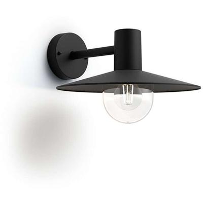 Philips myGarden - Außenwandleuchte 30x22 cm, E27, schwarz 915005553401 Image