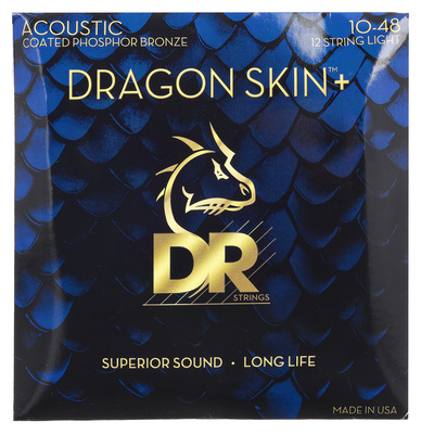 DR Strings Dragon Skin+ DAP-10/12 Coated