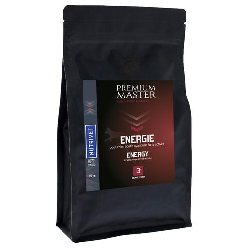 Nutrivet Premium Master Énergie poulet pour chien – 15 kg