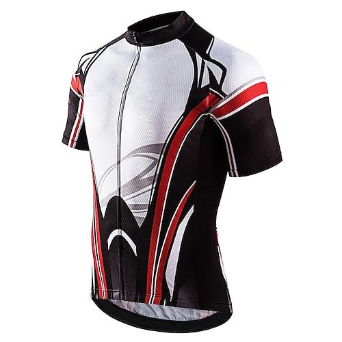 Herren-Radtrikot, kurzärmliges Radtrikot-Oberteil mit 3 Rückentaschen, schnell trocknend, leicht, weich, feuchtigkeitsableitend, graue Sportbekleidung