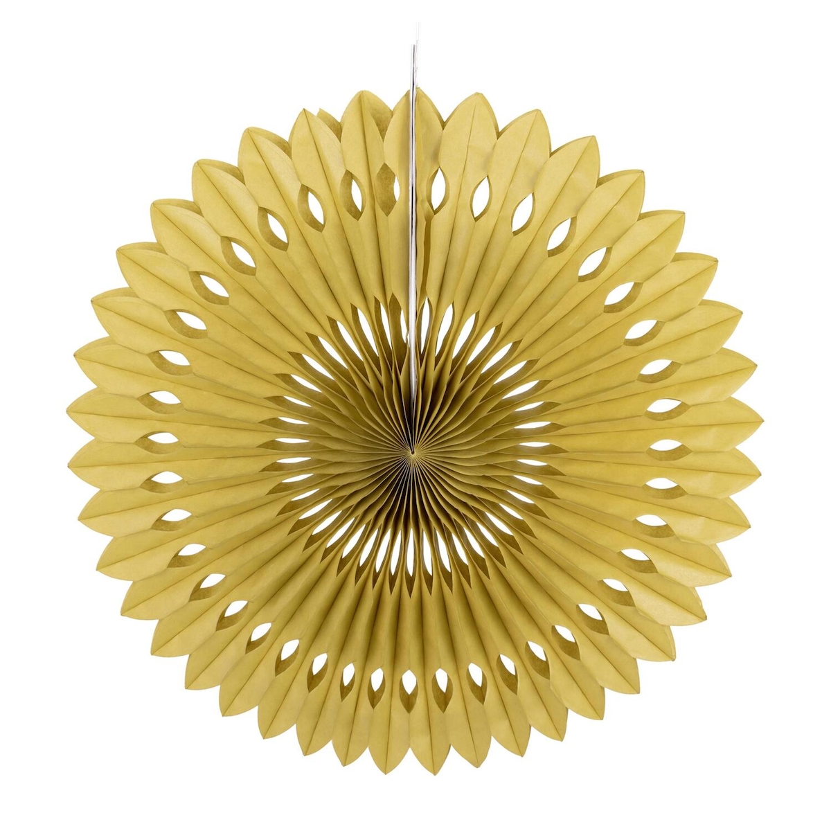 VEPATIM 2 Rosette aus Papier schwer entflammbar gold Ø40cm Image