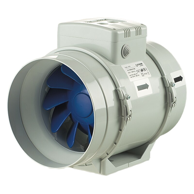 Blauberg Turbo 200 Halbaxial-Rohrventilator - 8018602 - LB29320 Image