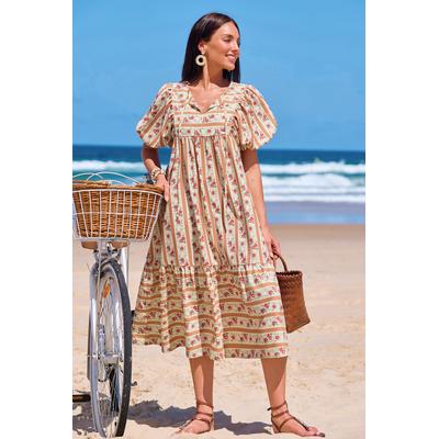Sweet Tea Floral Midi Dress