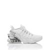 Sneaker PLEIN SPORT "Tiger Attack//Gen.x.04", Gr. 43, Normalschaft, 0191, weiß, nickel, Schuhe