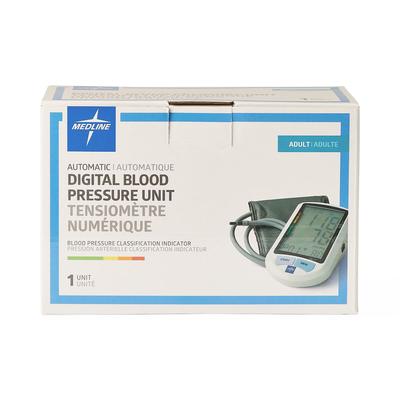 Medline Elite Automatic Digital Blood Pressure Monitor, Adult Size, 1/EA (MDS3001)