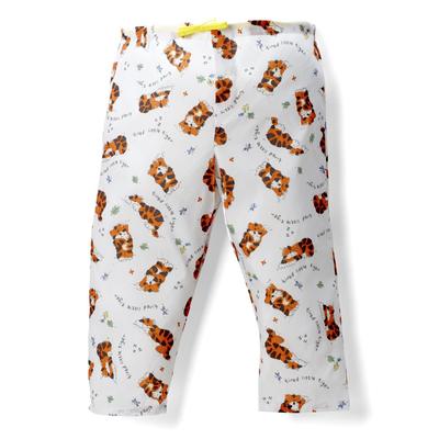 Medline Tired Tiger Pediatric Drawstring Waist Pajama Pants, 12/DZ (MDT011285S)