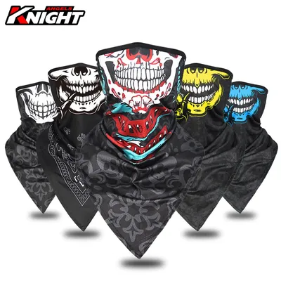 Motorrad maske wind dichtes Dreieck Handtuch Sturmhaube Moto Ski masken taktische Motocross Radfahren Biker Kopf maske Kapuze Kappe Helm