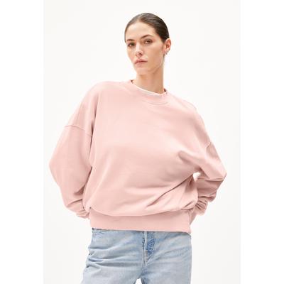 ALIZAA GMT DYE - Frauen Oversized Fit Sweatshirt - rose (Größe: M)