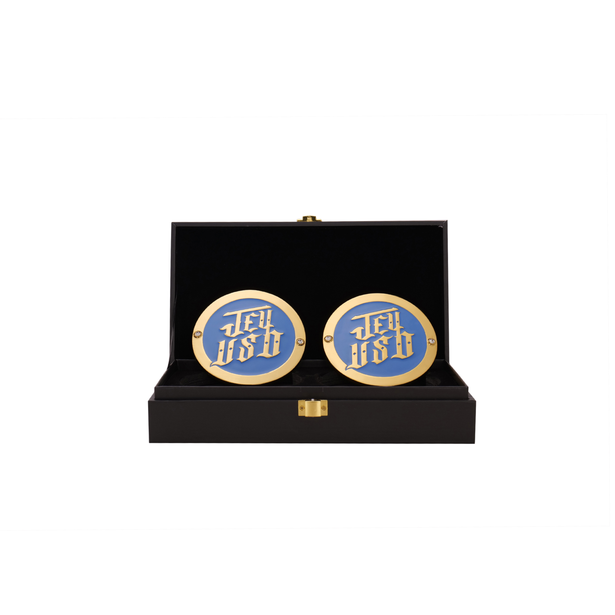 WWE Jey Uso – Blaue Seitenplatten – Box-Set Image
