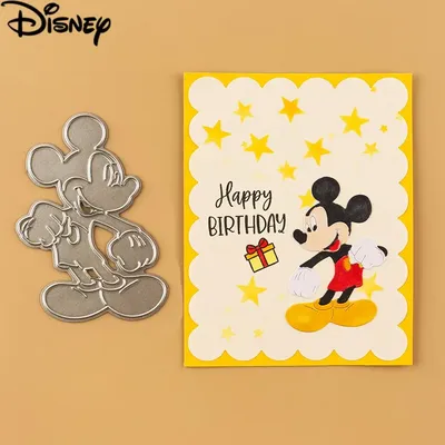 Disney Mickey Mouse Metal Cutting Dies Cartoon Characters Die Cuts For DIY Scrapbook Decorative