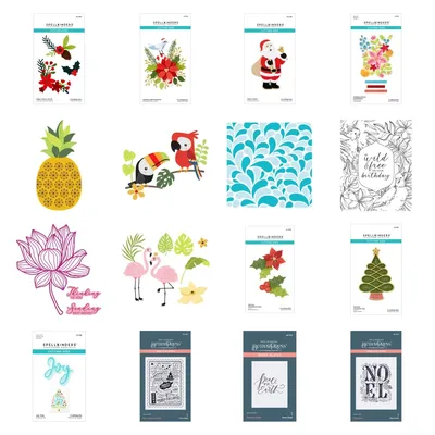 Flowers and Bird New Die Cutting Stencil Press Plate for DIY Scrapbook Embossed Paper Card Album