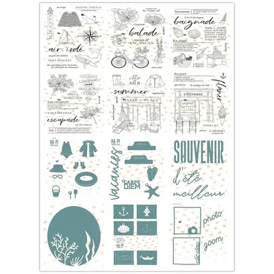 New Arrival Presell French Stamps and dies for DIY Scrapbooking/photo album Decorative Embossing DIY