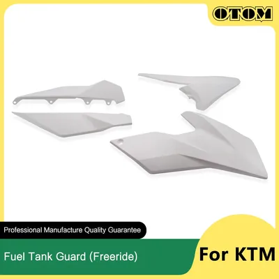 OTOM 2018 Motorcycle Left Right Fuel Tank Guard Side Panels Protector Body Fairing Cover For KTM