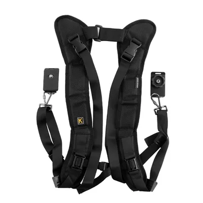 Double Shoulder Quick Release Rapid Slings Camera Strap Belt Adjustment For DSLR SLR Camera