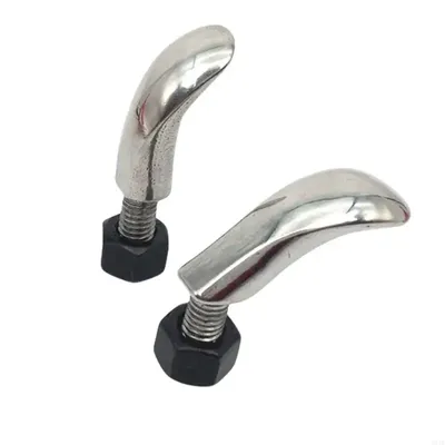 37JE 2pcs Car Dent Repair Tool Head Stainless Steel Dent Removal Tool Heads Dent Remover Heads 360