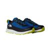 Wanderschuh THE NORTH FACE "Y FASTPACK HIKER WP", Gr. 36, hero blau, tnf schwarz, Textil, Synthetik, sportlich, Schuhe, wasserdicht