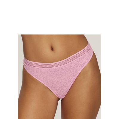 String LASCANA, Damen, Gr. 40/42, pink, Spitze, Obermaterial: 85% Polyamid, 15% Elasthan, Unterhosen, aus Spitze in Leo-