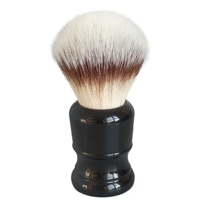 Dscosmetic A2S Soft synthetic hair shaving brush with black rasin handle for man wet shaving