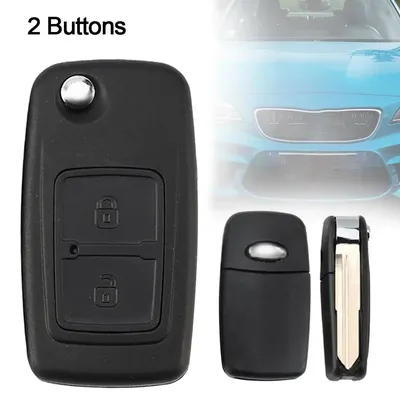 2 Buttons Flip Folding Remote Car Key Shell Case Fob For Chery Tiggo A1 E5 A5 Fulwin Cowin Easter