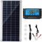 Pannello solare rotazionale 300W 12V, kit pannello solare, kit caricabatteria con regolatore di