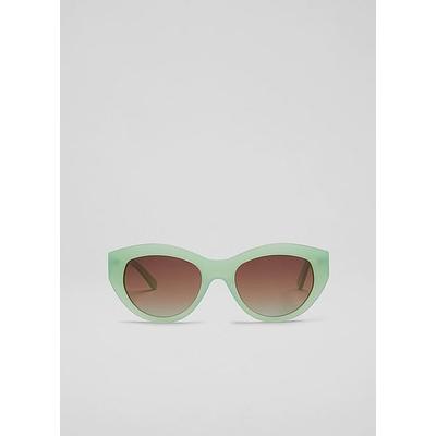 Luana Mint Acetate Cat Eye Sunglass Frame, Mint