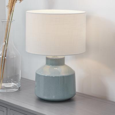 Crackle Effect Table Lamp
