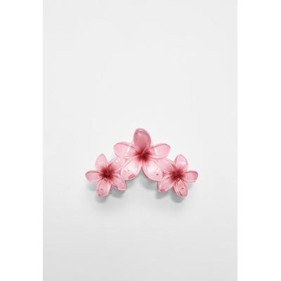 Stradivarius Triple flower hair clip Dusty rose OS