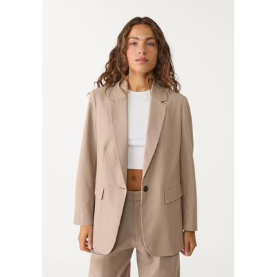 Stradivarius Regular fit blazer Brown XS