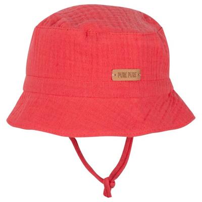 Pure Pure - Kid's Binde-Hut Mull - Hut Gr 43 cm rot Image