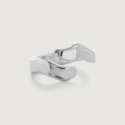 Sterling Silver Wave Wrap Ring