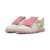Golfschuh PUMA "PUMA x DANI DAZEY Avant Golfschuhe Damen", Gr. 39, warm weiß magic rose sunny gelb pink, Obermaterial: Kuhleder, Synthetik, Textil; Futter: Synthetik, Textil; Innensohle: Textil; Laufsohle: Gummi, Schuhe