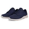 Schnürschuh ECCO "Irving", Herren, Gr. 45, blau (dunkelblau), Nubukleder, sportlich, Schuhe, Freizeitschuh, Halbschuh, Schnürschuh mit gepolstertem Schaftrand