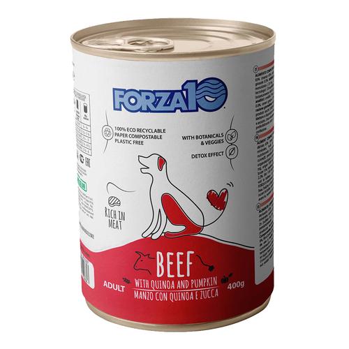 12x400g Forza10 Maintenance Rindfleisch und Quinoa Hundefutter nass