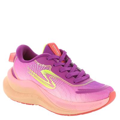 Skechers Max Cushioning Ascend-Aura Speed 303665L - Girls 5 Youth Purple Sneaker Medium