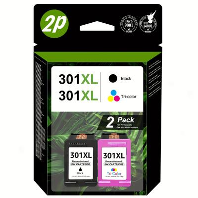 TEMU 301xl Black & Tri-color Ink Cartridge Replacement For 301xl Works With 1000 1050 1055 1056 1510 1513 1517 2000 2050 2510 2540 2620 2622 4500 4502 5530 5 532 Printer