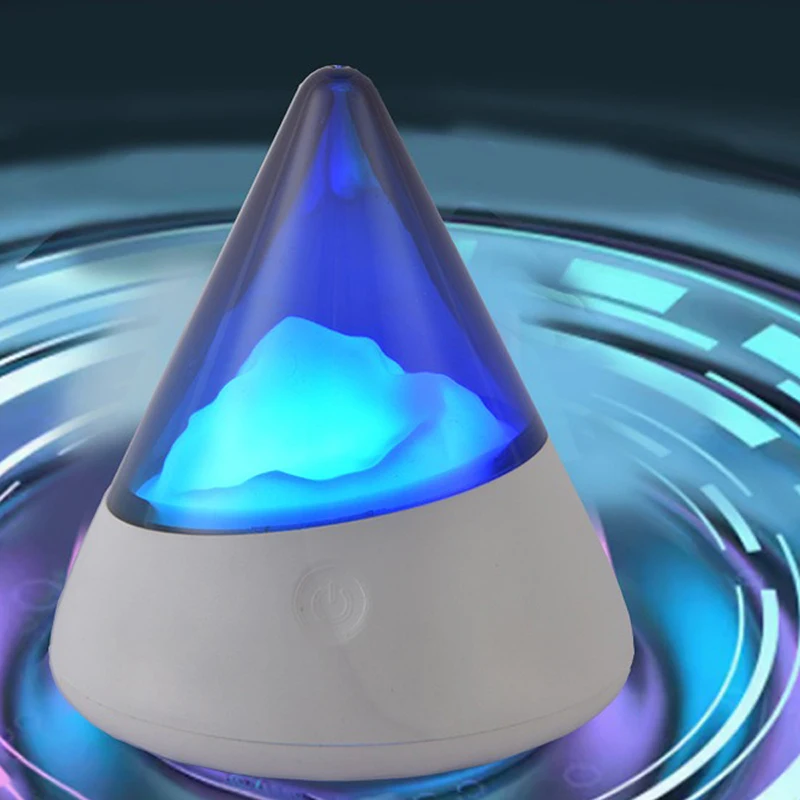 LED Eisberg Nachtlicht USB Touch RGB aufladen drahtlose Umgebung Außen licht Camping Home Schlafzimmer Nachttisch Dekor Nachtlicht