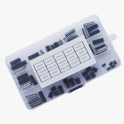 TEMU 75pcs Electronics Kit: Gates, Hex Inverters, Decoders, Shift Registers & More - Ideal For Diy Projects