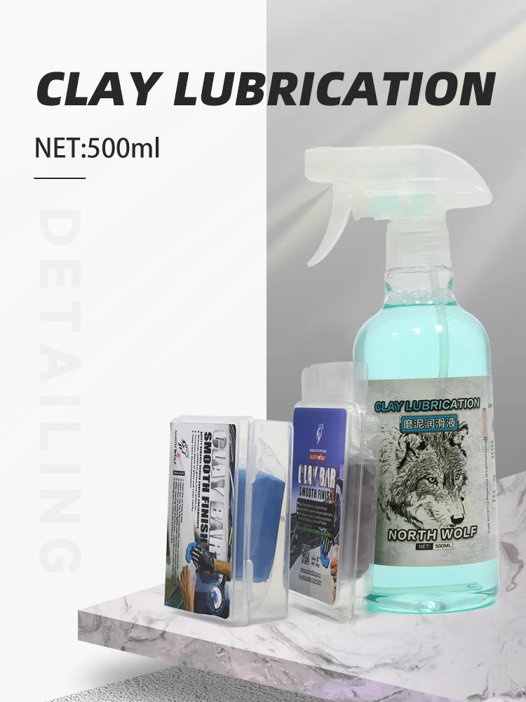 DETAILING 100 g Car Magic Clay Bar Car Cleaning Clay Bar Auto Detailing Cleaner Fine Medium Heavy Grade 500 ml Auto-Schmiermittel Image
