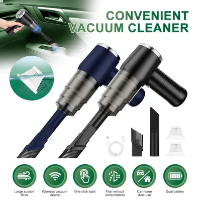 BELIBUY Home Appliance Auto Drahtlose Staubsauger Starke Saug Handheld Auto Vakuum Hause Auto Dual-Use Mini Staubsauger Image
