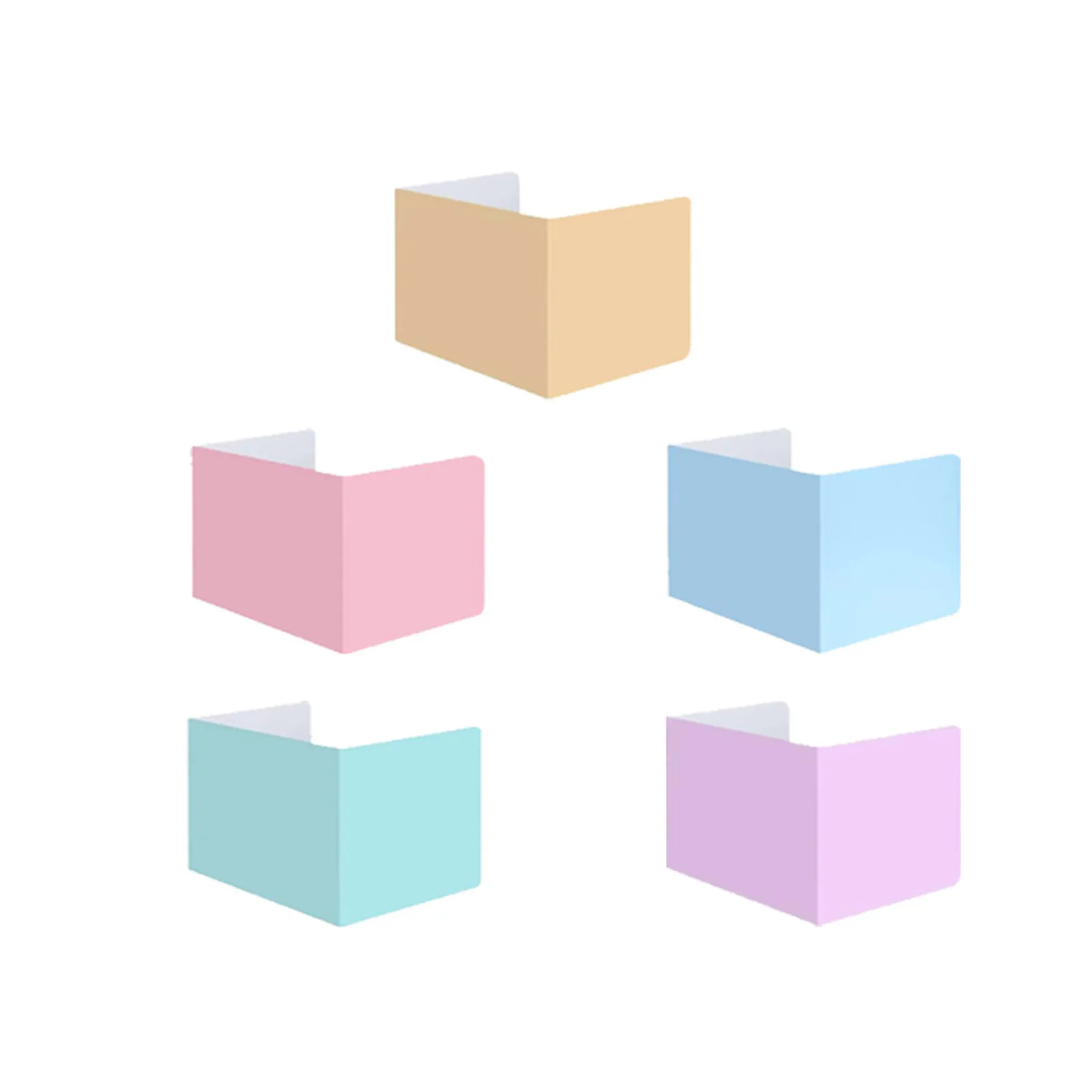 5 stücke Privatsphäre Student Schreibtische Klar Hust Trennwand Ordner Schreibtisch Schild Desktop Test Panel Studie Carrel Klassenzimmer Schule