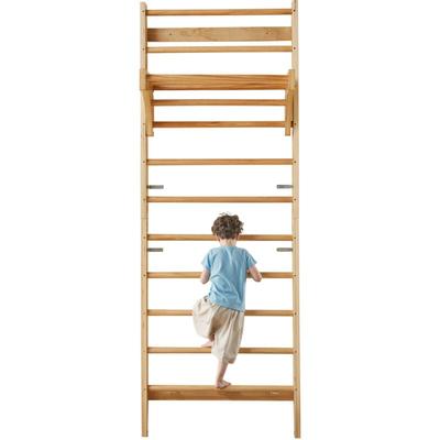 Vevor - Schwedische Leiterwand 10-stufiges Kletterspielzeug aus Holz für Indoor-Spielplätze, 100 kg Image