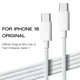 Cavo USB-C originale per Apple iPhone 16 15 Pro Max PD 60W ricarica rapida per Huawei Xiaomi Samsung