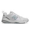 Walkingschuh NEW BALANCE "WX608", Gr. 37, blau (weiß, blau), Leder, Synthetik, sportlich, Schuhe