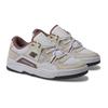 Sneaker DC SHOES "Construct", Gr. 11(43), weiß, grapeade, 54.6% Leder, 20.9% Synthetikmaterial, 25.5% Polyester, Schuhe